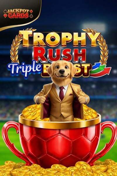 Naslovnica slota Trophy Rush Triple Boost u lobiju Casinova Casina