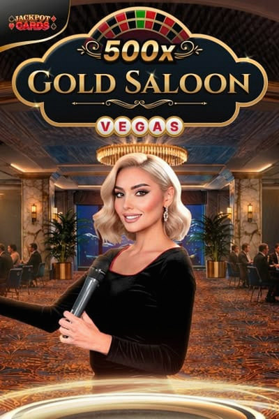 Naslovnica igre Gold Saloon ShowTime Roulette u Betwest Casinu